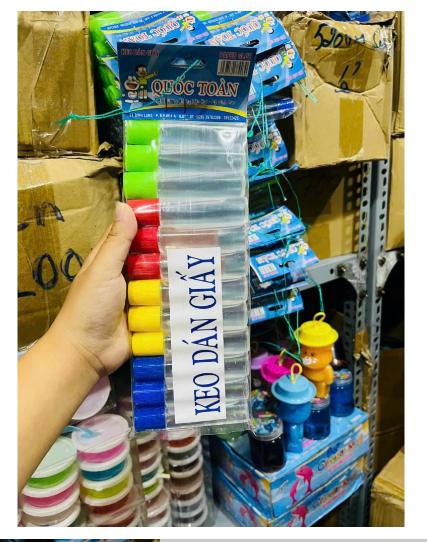 KEO DÁN GIẤY QUỐC TOÀN 30ML (LỐC 12 CHAI)