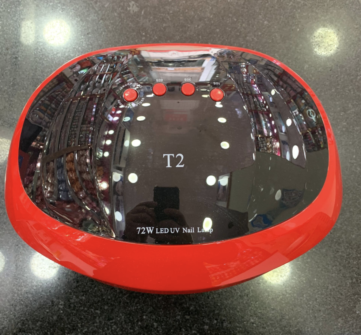 Máy Hơ Gel T2 72W 36 Bóng UV/LED Hơ 2 Tay 2 Chân Máy Mạnh Có Thể Làm Gel Đắp