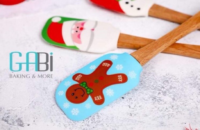 Spatula cán gỗ (nhiều mẫu)
