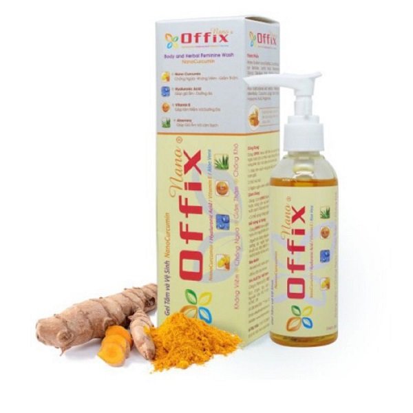 [HCM]Gel vệ sinh phụ nữ OFFIX nano (tinh chất Nghệ nano) 105ml