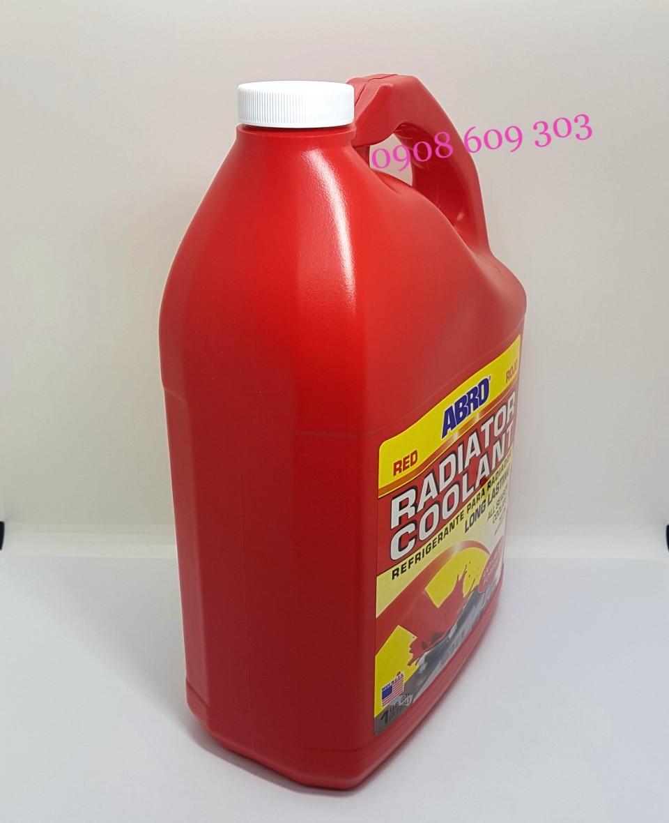 Nước Làm Mát Động Cơ Ô Tô ABRO ENGINE COOLANT Đỏ 3.78 lít