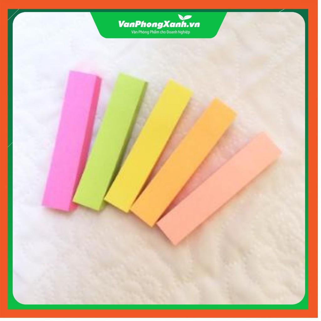 Giấy nhớ, note 5 màu Nice SN-654N - 1.2 x 5 (cm)