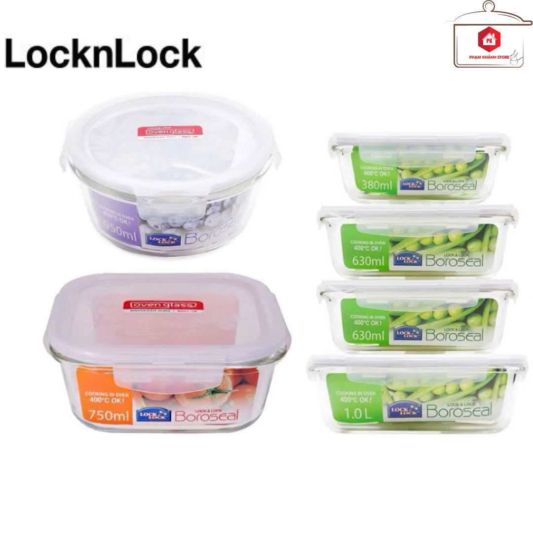 Hộp Thuỷ Tinh Chịu Nhiệt Cao Cấp Lock&Lock