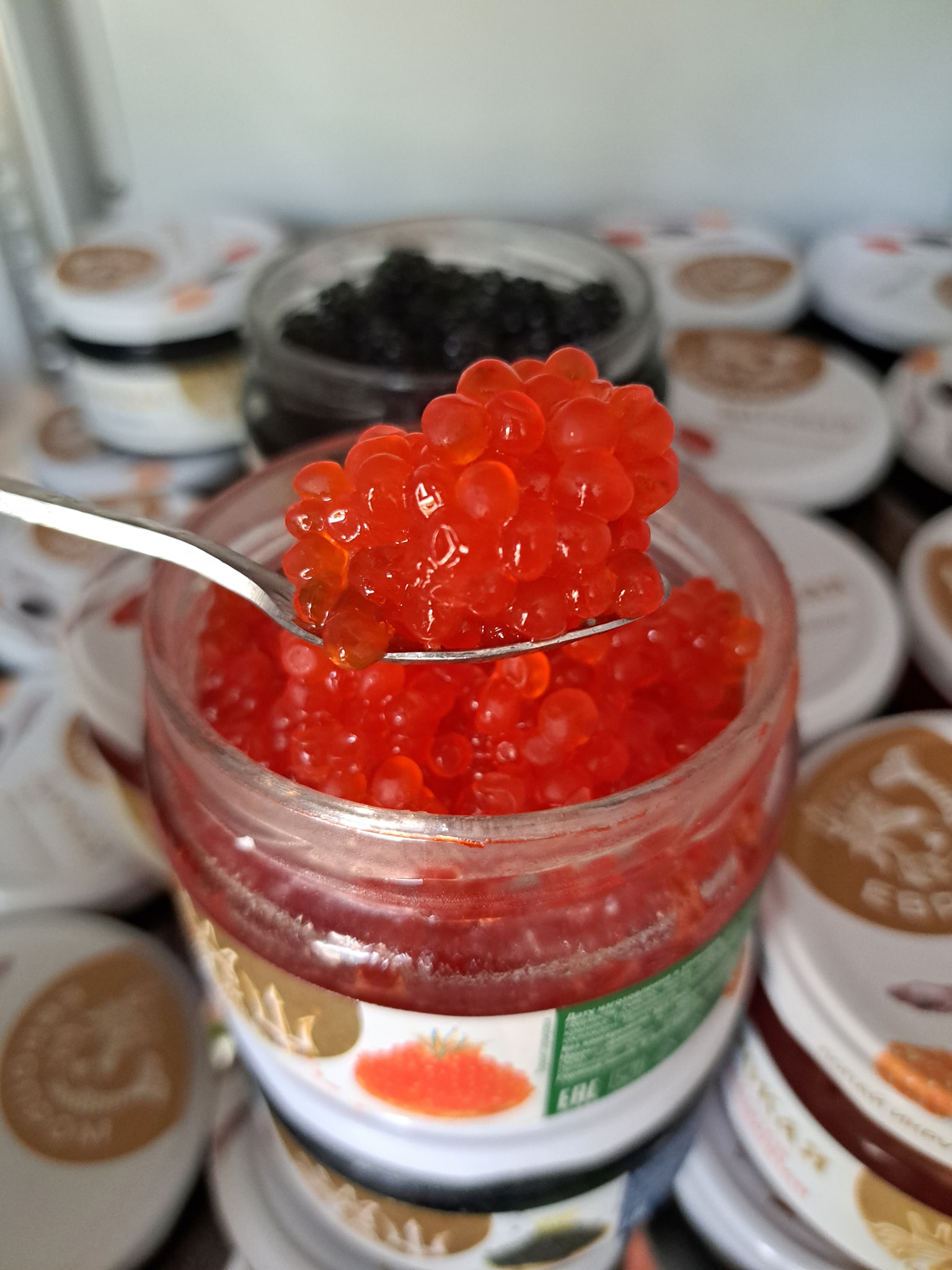 TRỨNG CÁ HỒI CHUẨN NGA 220GR