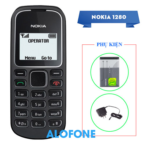 Điện thoại Nokia 1280: Sợi dây kết nối tuổi thơ lại được khôi phục với điện thoại Nokia 1280 đầy hoài niệm. Với thiết kế đơn giản và bền bỉ cùng những tính năng cơ bản, Nokia 1280 mang đến một trải nghiệm đơn giản, tinh tế và đầy ý nghĩa. Hãy ngắm nhìn hình ảnh thiết bị này để trở về với ký ức của tuổi thơ bạn nhé!