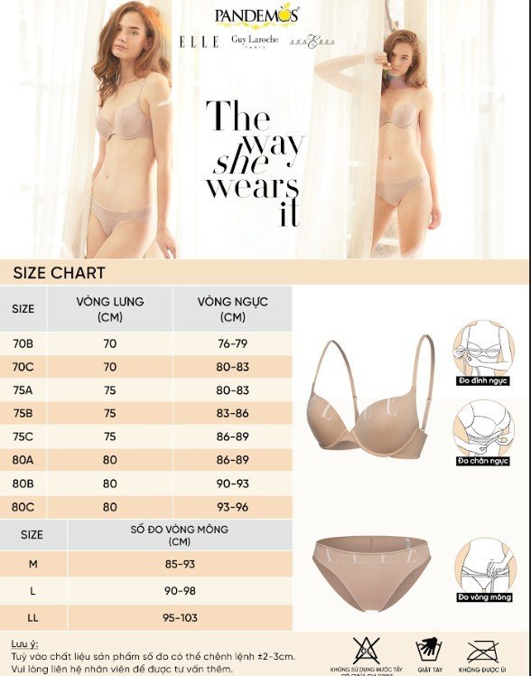 Quần lót Guy Laroche viền ren GU2M89