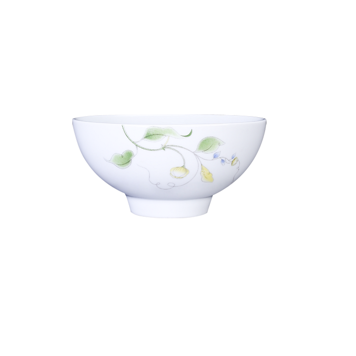 Tô canh 21 cm hoa xanh sứ Long Phương cao cấp