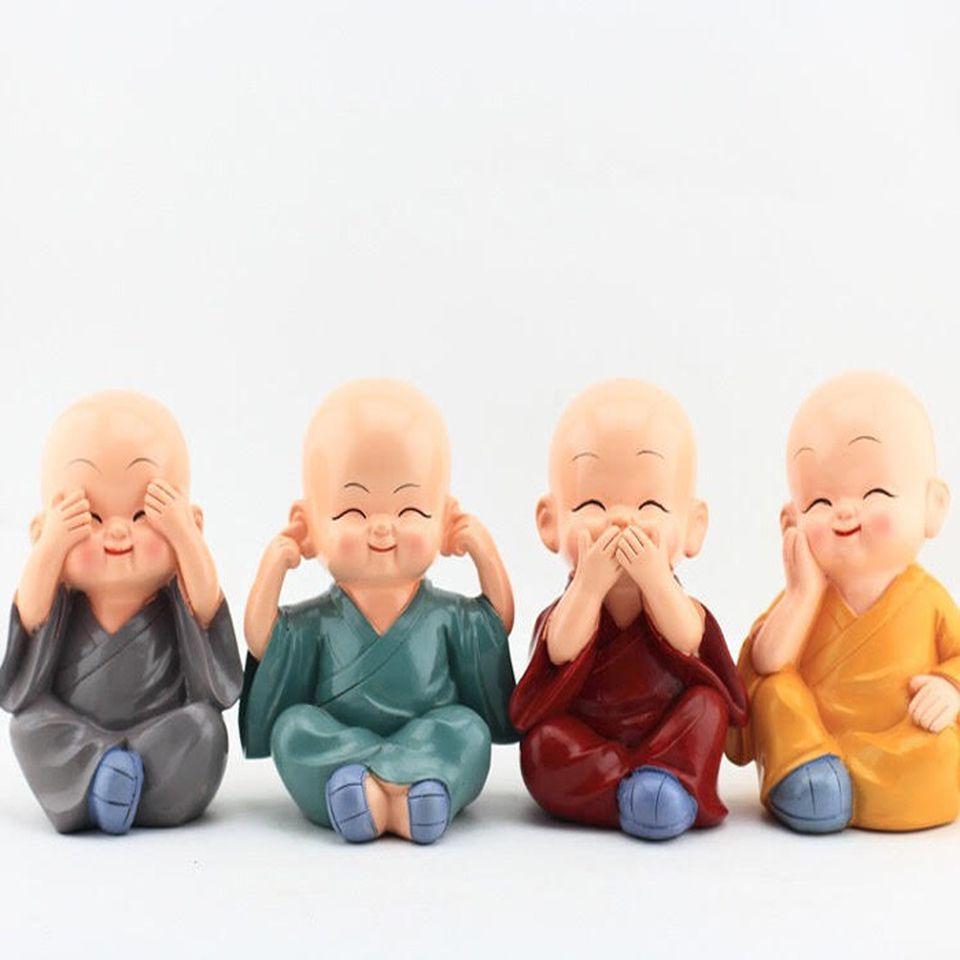 Bộ tượng 4 chú tiểu Tứ không