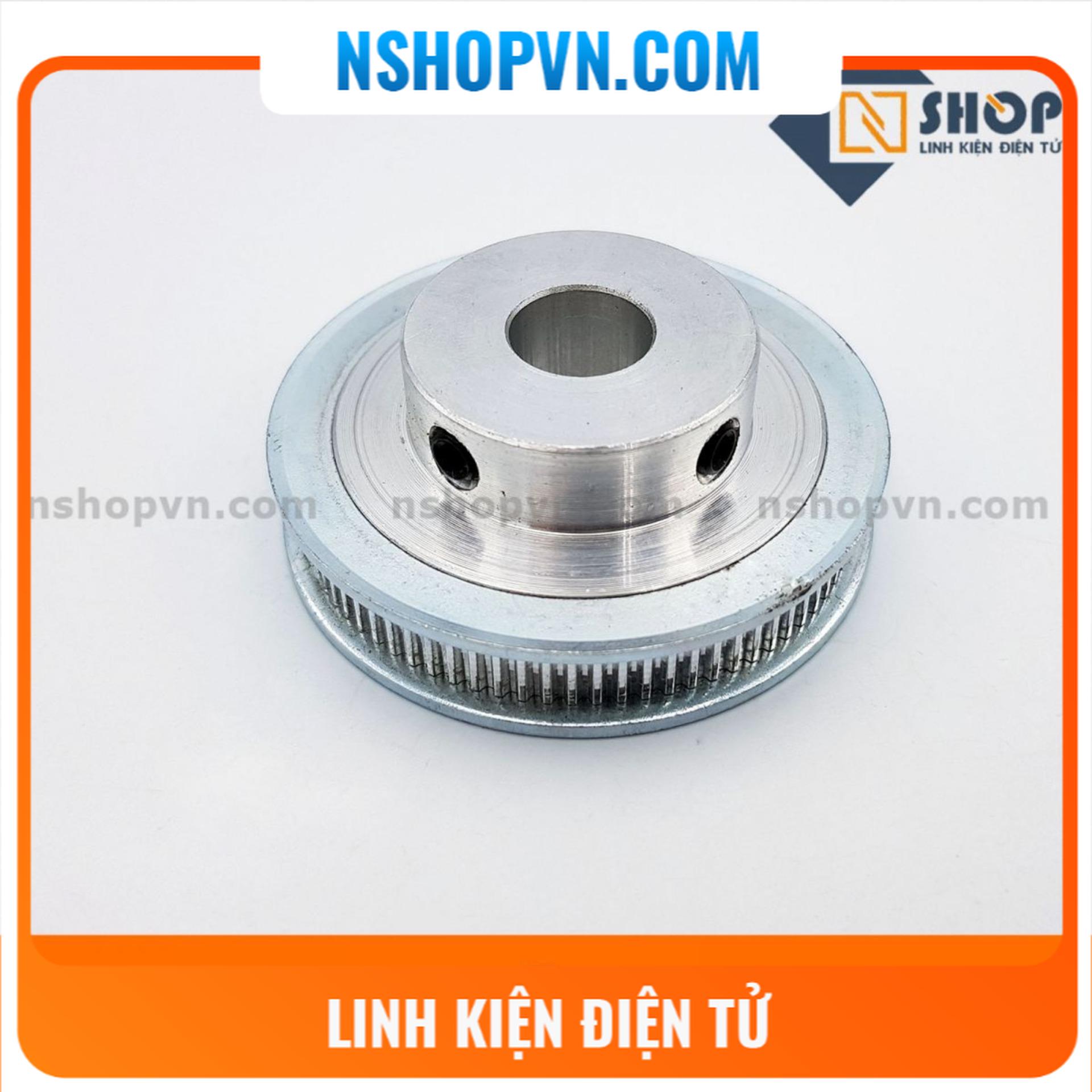 Puly GT2 80 răng trục 12mm