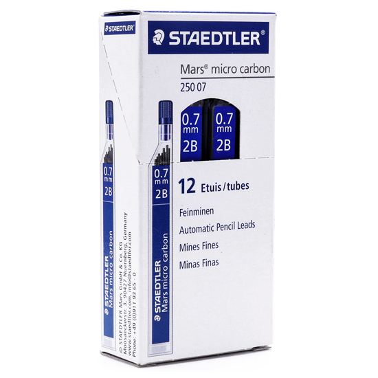 Ruột chì kim Staedtler 250 07 2B nét 0.7mm