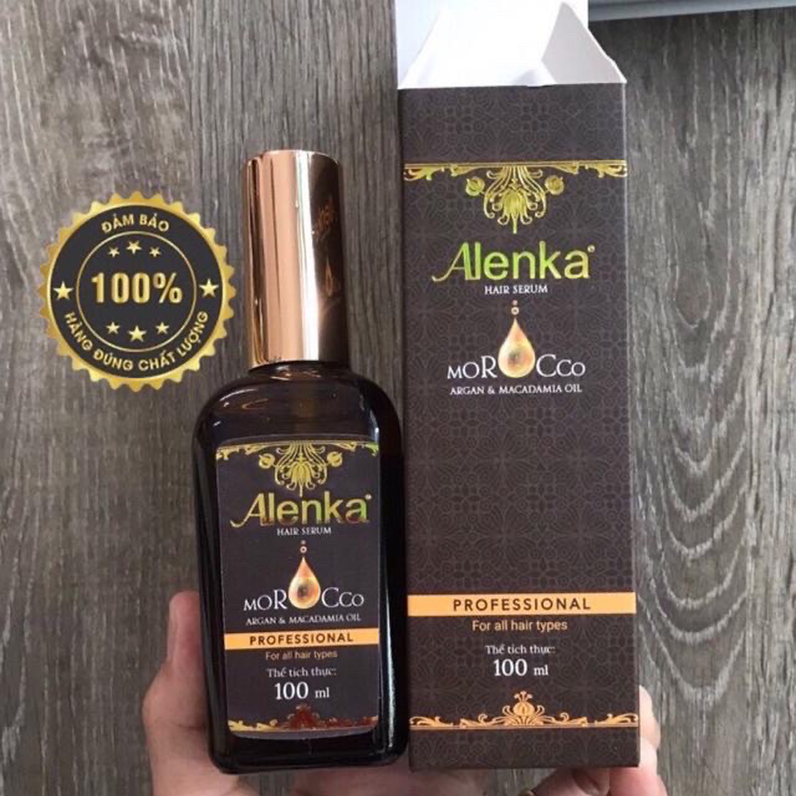 [HCM]Tinh dầu serum dưỡng tóc và giữ nếp tóc alenka