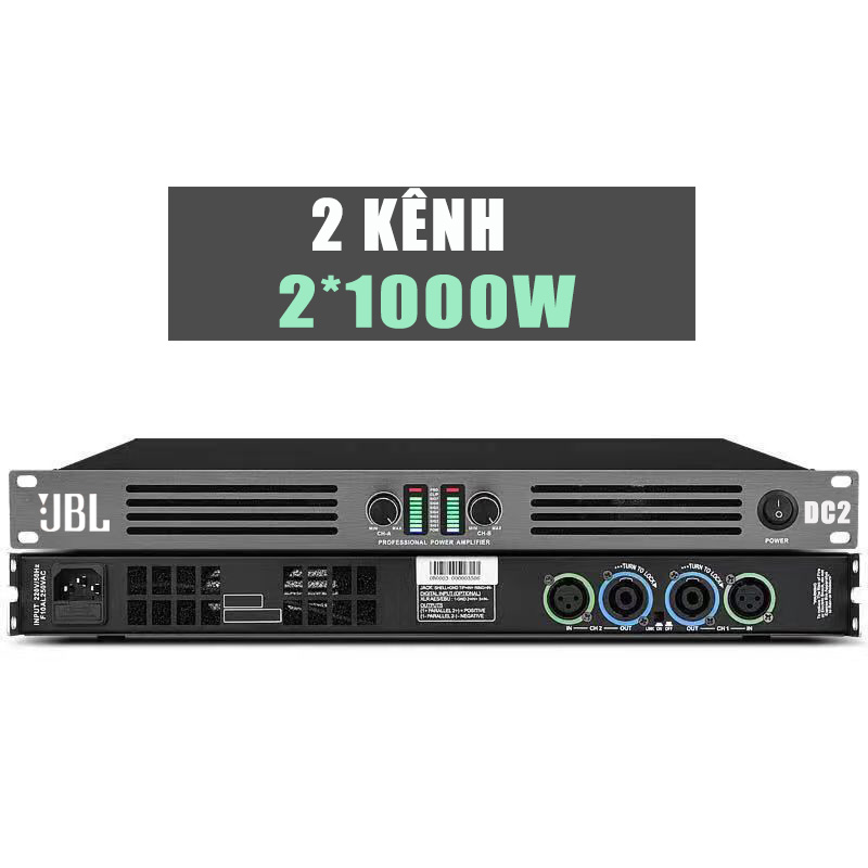JBL DC2 DC4 Cục đẩy công suất 2 kênh 4 kênh