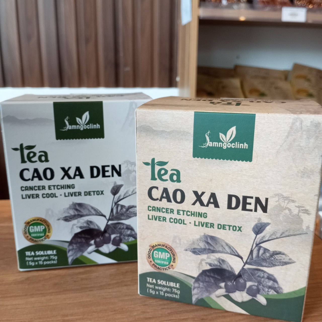 Trà Cao xạ đen - Hộp 75gram