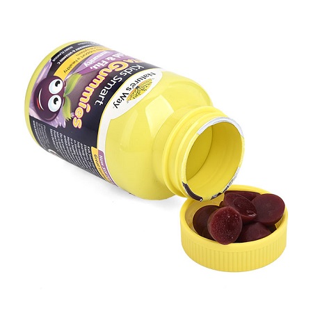 Kẹo gum Nature's Way Kids Smart Vita Gummies Cold & Flu cho bé 60v
