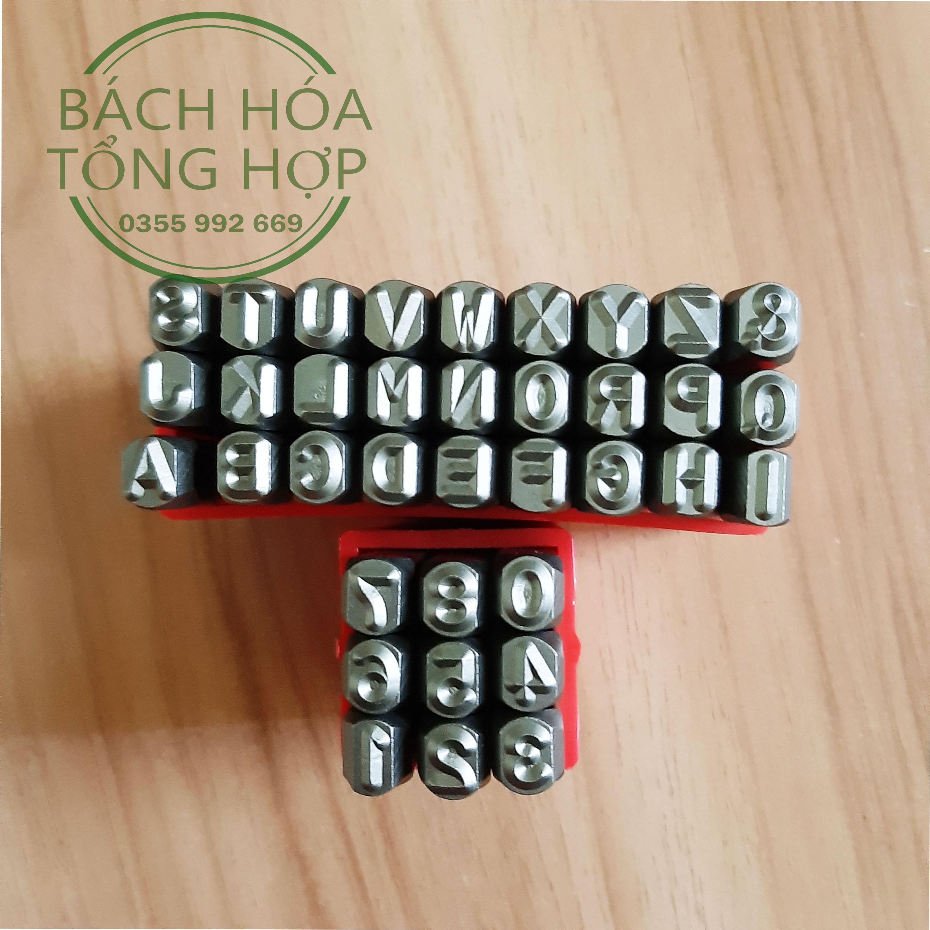 Bộ Đột Chữ Và Số 5mm Chuyên Dụng