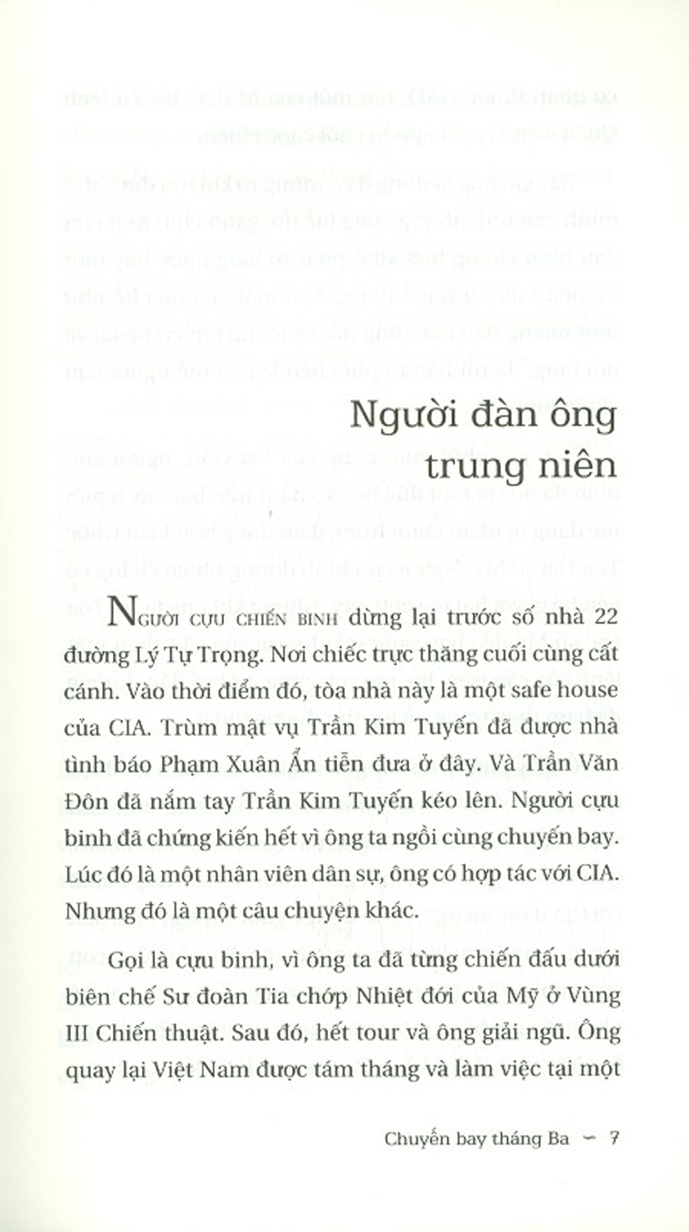 Chuyến Bay Tháng Ba - Truyện Ngắn