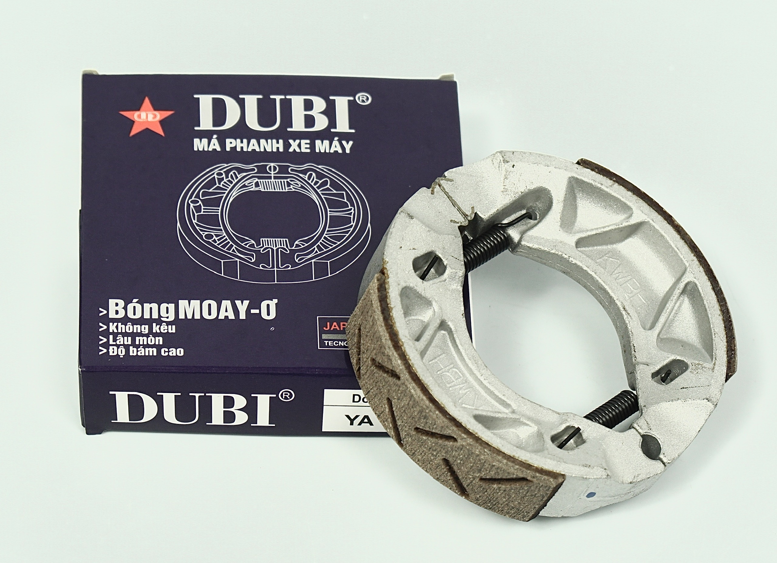 Má phanh cơ/ Bố đùm xe máy Nano gốm Dubi (đủ mã)