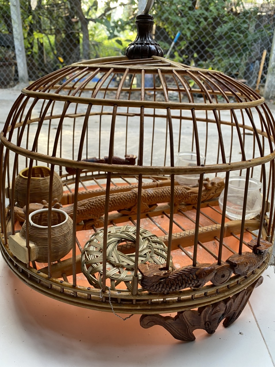 RẾ LỒNG CU GÁY ĐỨNG