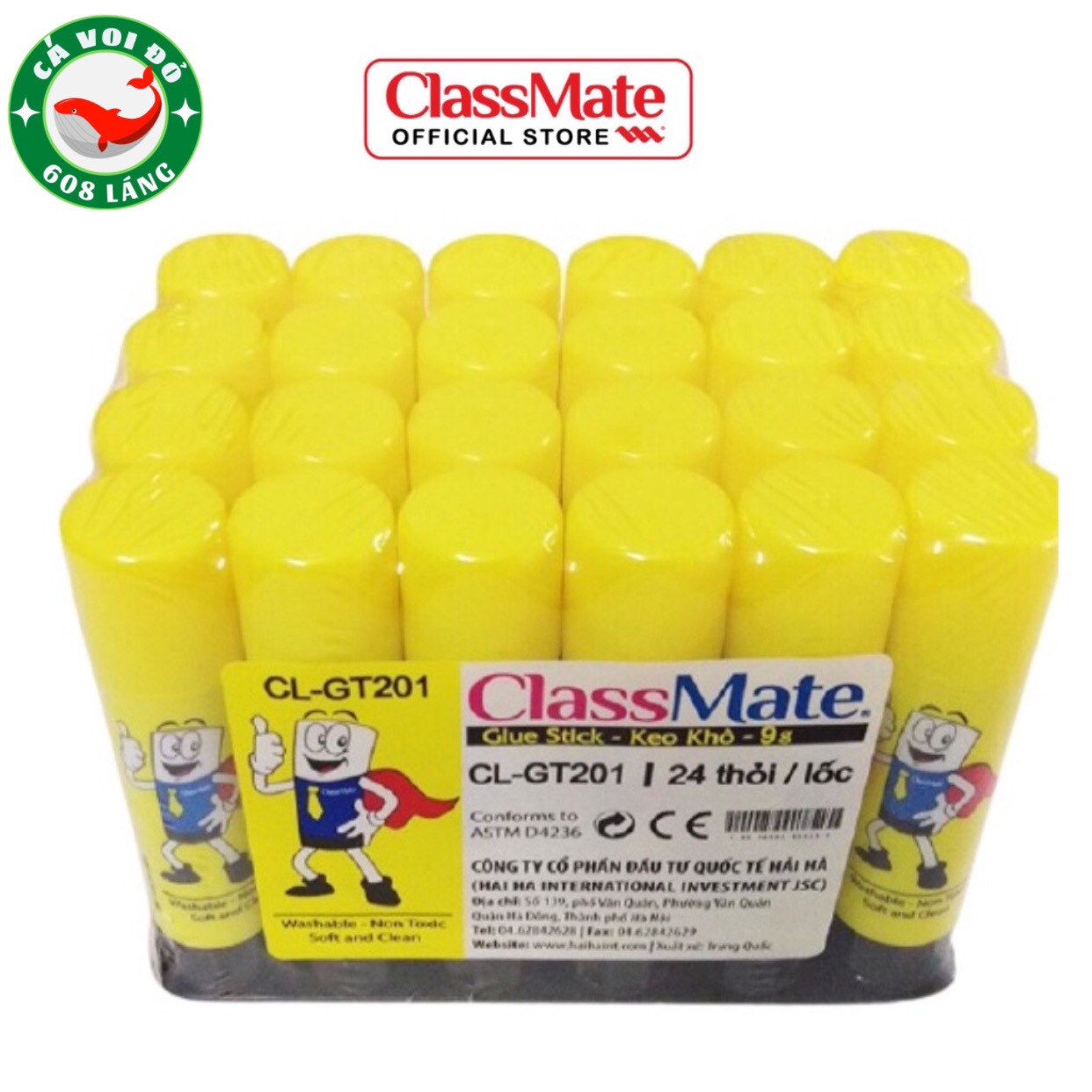 Keo khô dán giấy Classmate 9g GT201