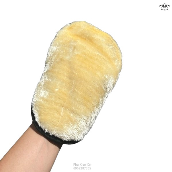 Găng Tay Rửa Xe Sợi Microfiber Siêu Mềm Mịn