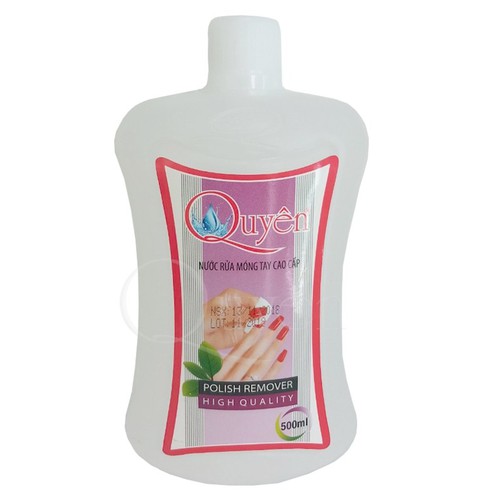 Nước rửa móng tay cao cấp Quyên 500ml