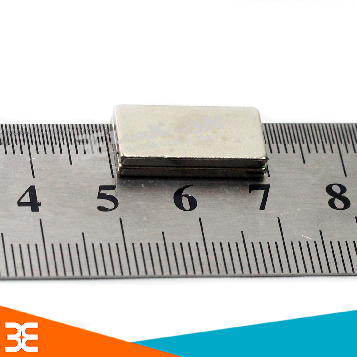 10 Viên Nam Châm Đất Hiếm 20x10x2mm ( Từ Tính Hút Cực Mạnh )
