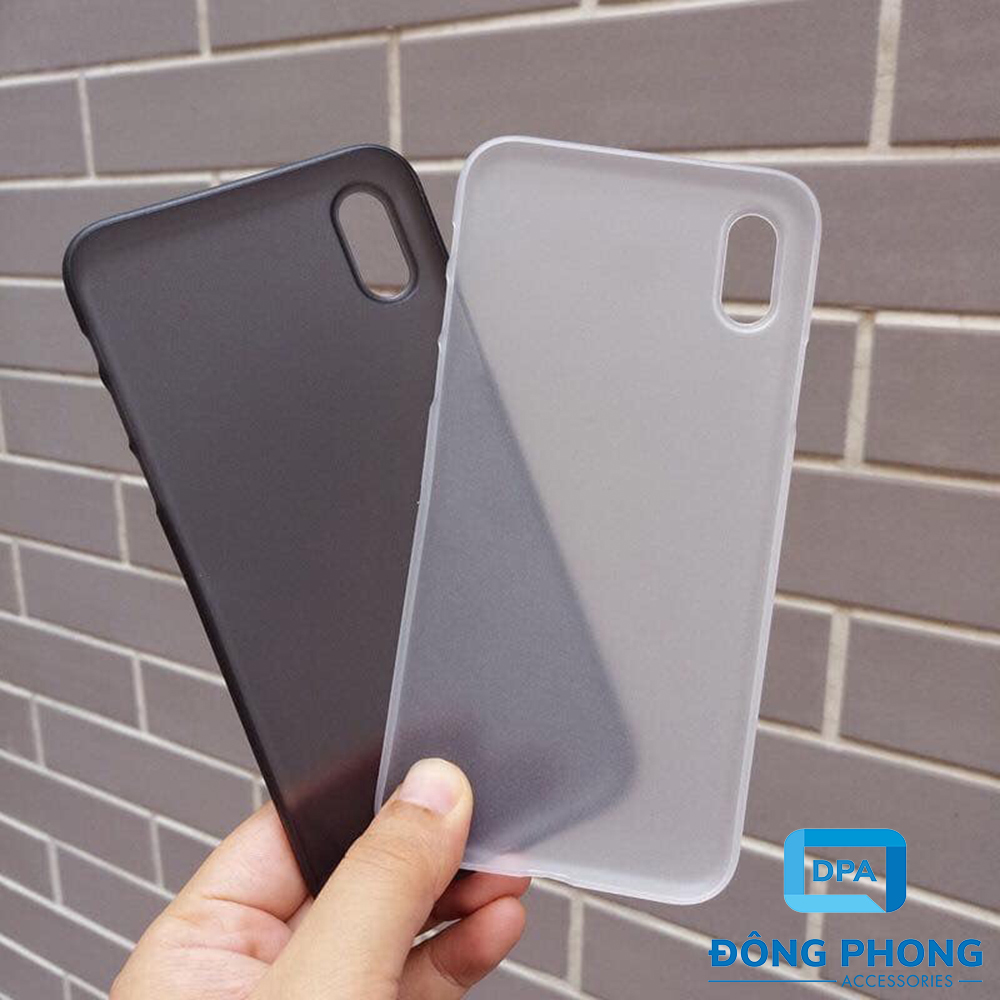 Combo 2 Ốp Lưng Trong Nhám Siêu Mỏng Unibody iPhone X, XS, XS MAX