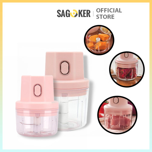 [HCM]Máy xay mini không dây bằng điện SAGOKER