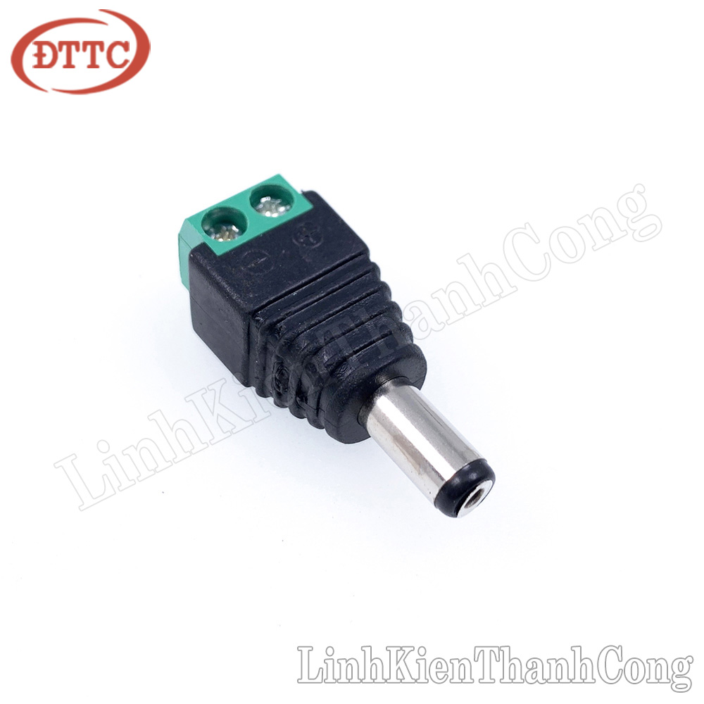 Giắc DC Đực Vặn Ốc