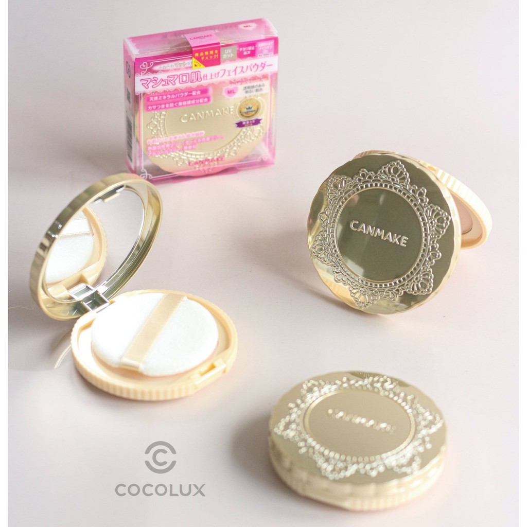 Phấn Phủ Siêu Mịn CANMAKE-[COCOLUX]