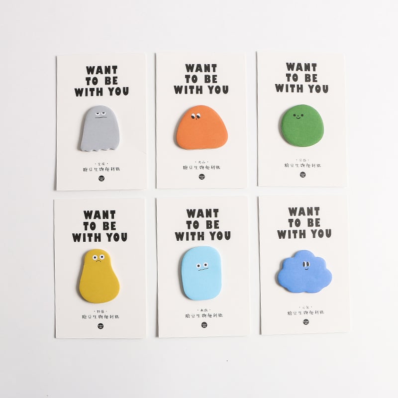 Sticker note biểu cảm trang trí sổ tay, planner, scrapbook, .. [ 125 ]