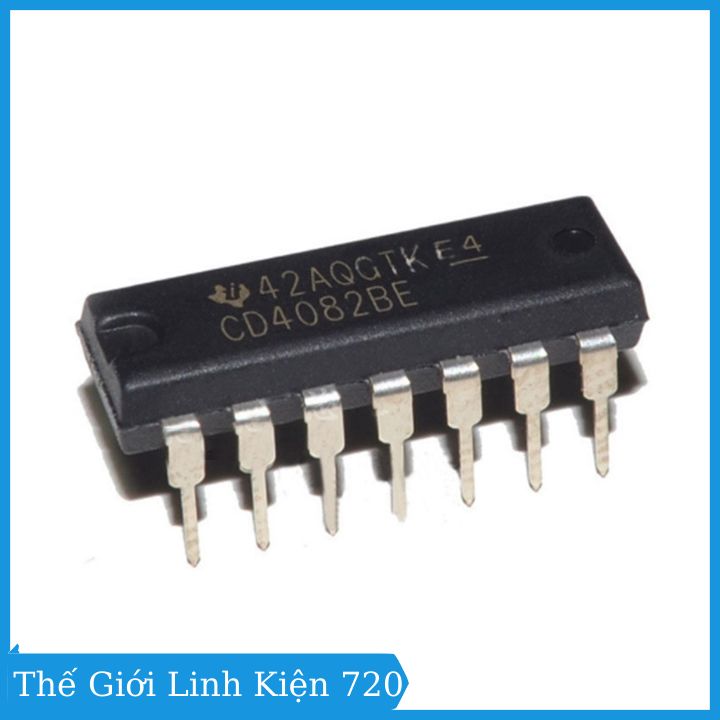 CD4082 DIP14 - IC cổng AND 4 đầu vào kép