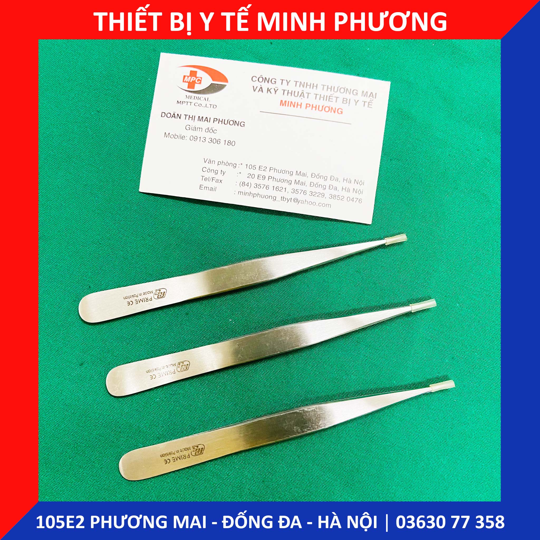 Nhíp thẳng nhọn