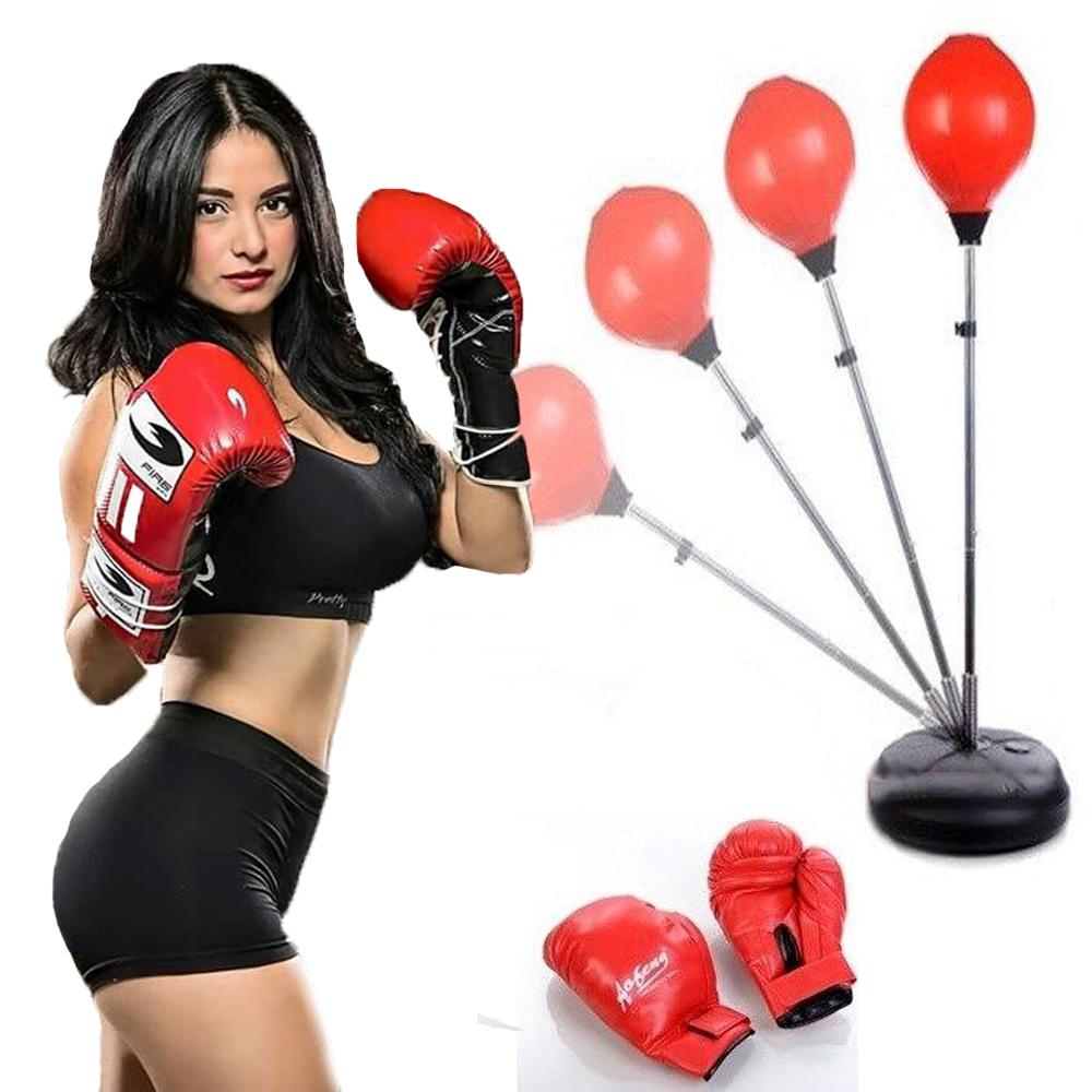 BỘ ĐỒ CHƠI THỂ THAO ĐẤM BỐC BOXING CHO TRẺ EM (có găng tay, bơm tay)