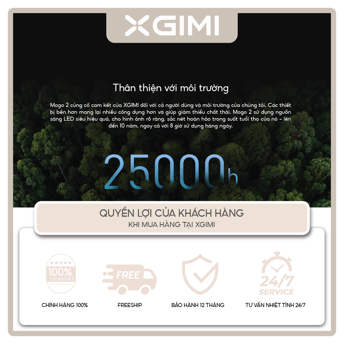 Máy chiếu Xgimi Mogo 2  - 1080p