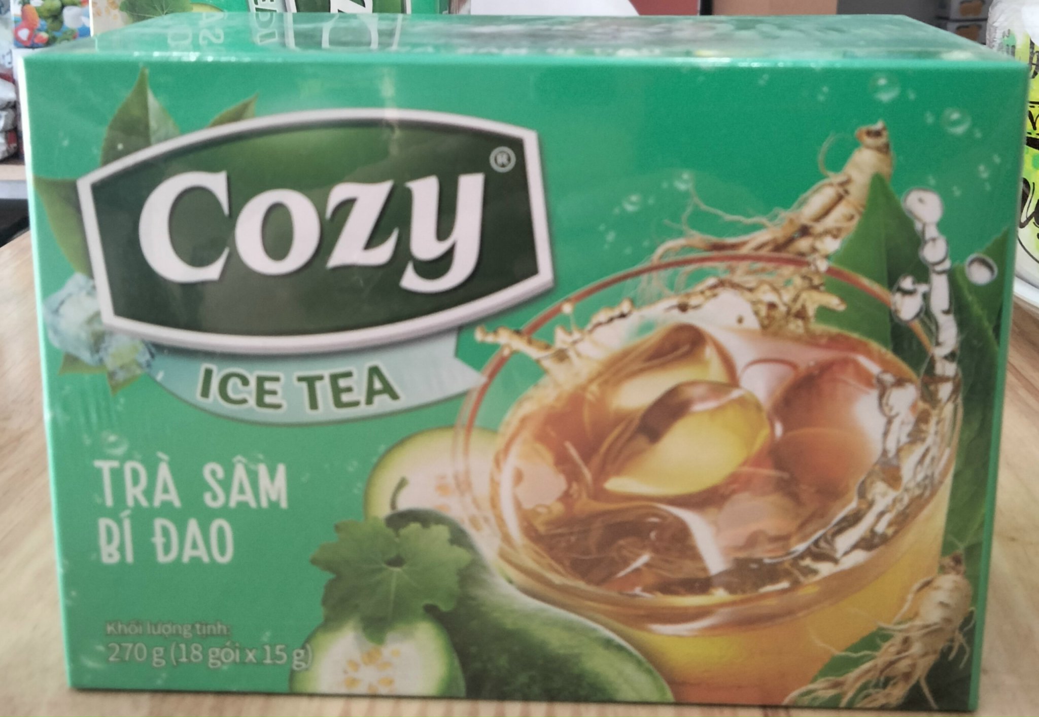TRÀ COZY ICE SÂM BÍ ĐAO 270G