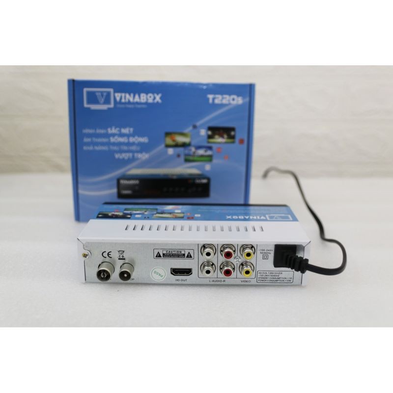Đầu thu mặt đất dvbt2 Vinabox T220S Chính Hãng