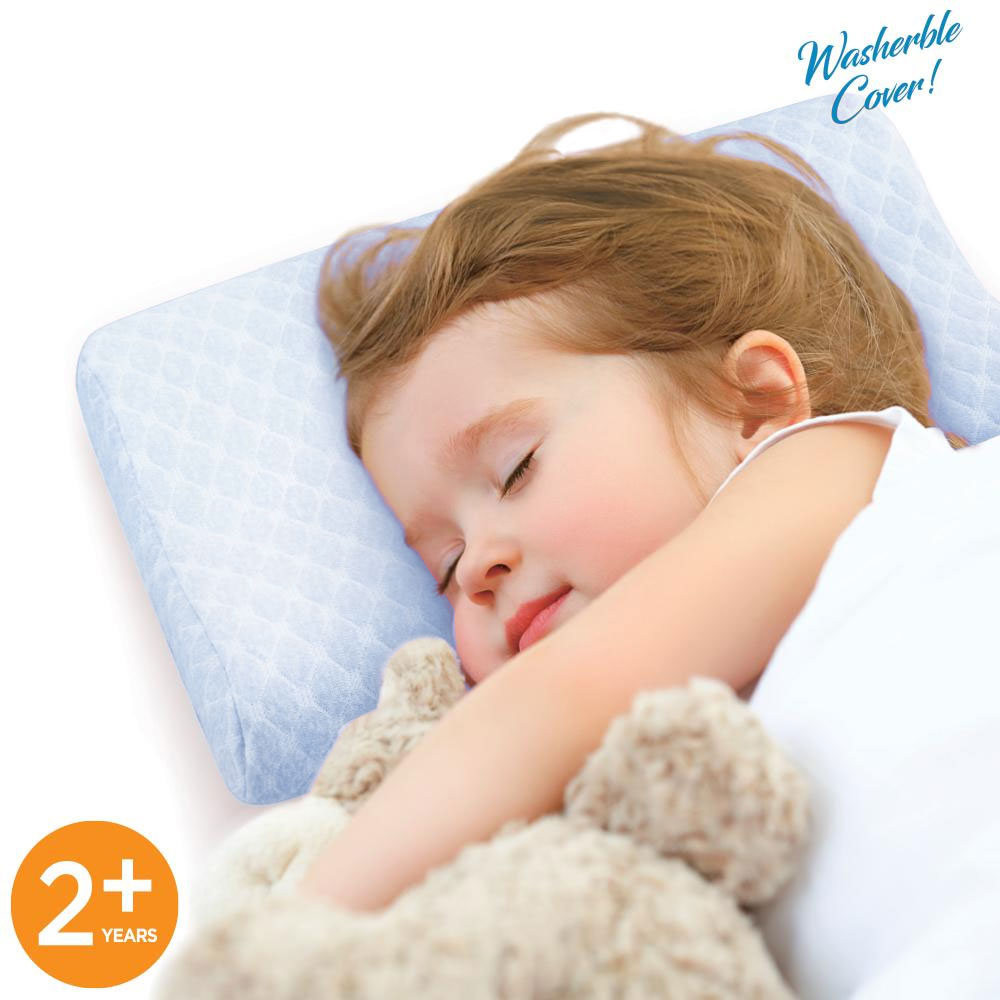 Gối Memory Foam Cho Bé Lock&Lock - HLW181 mút hoạt tính, bọc vải