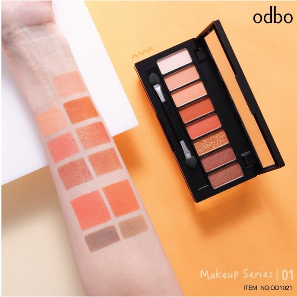 [HCM]Phấn Mắt Odbo 2 Tầng Makeup Series OD1021