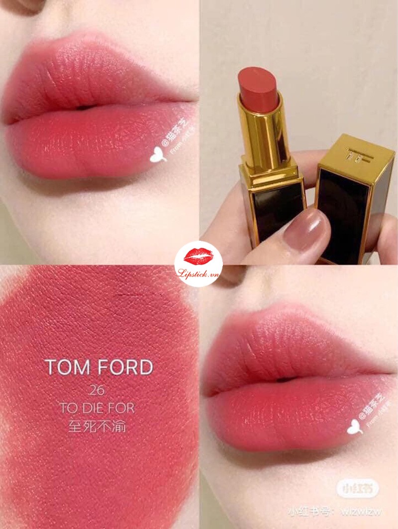 Son Tom Ford Lip Color Rouge A Levres FULL SIZE 3G, Bộ Sưu Tập Son Tomford  Lipstick Đủ Bill Bao Check 