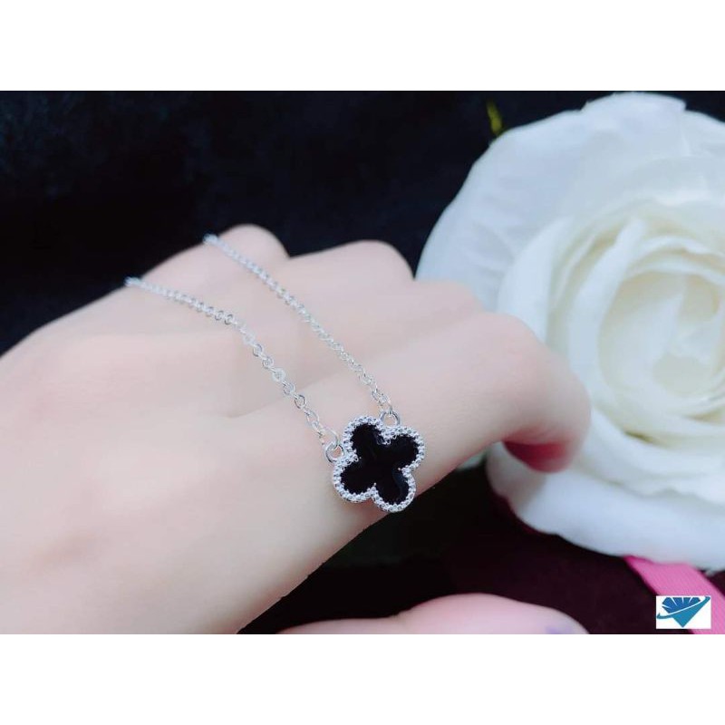 BỘ TRANG SỨC CỎ 4 LÁ BẠC (giá lẻ món)