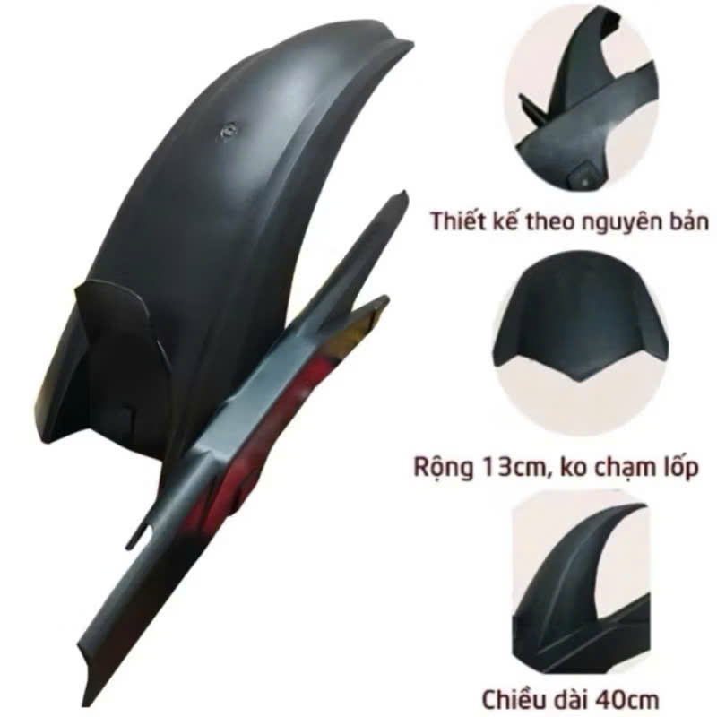 Dè chắn bùn carter dành cho xe Winner V1 (dè nguyên khối)