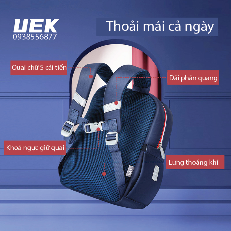 Balo Mẫu Giáo UEK Kiểu Anh