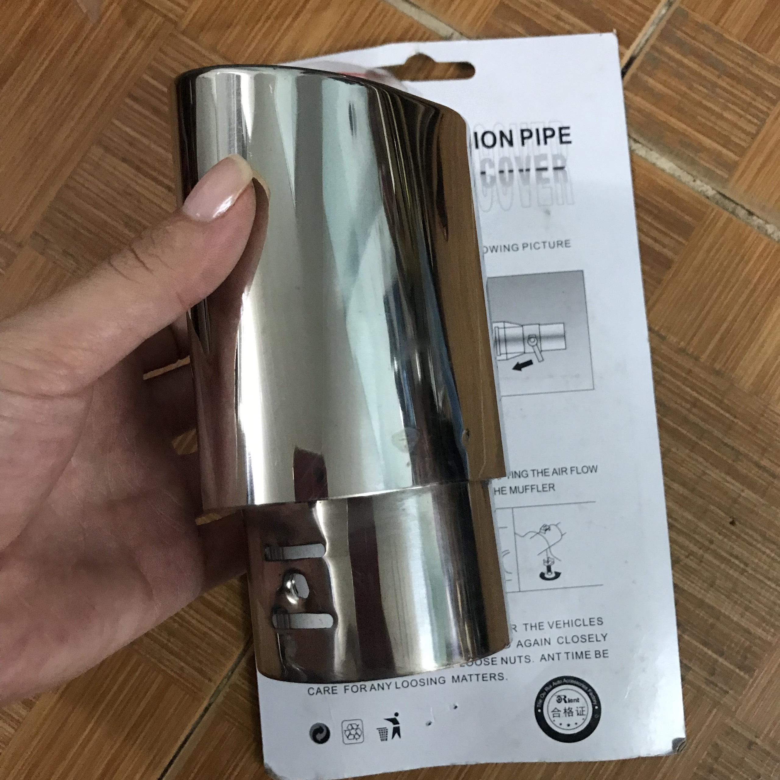Chụp cổ bô Inox xe Toyota Vios
