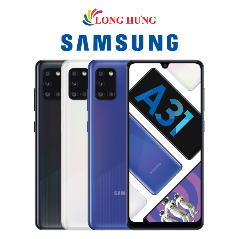 Điện thoại Samsung Galaxy A31 (6GB/128GB) - Hàng chính hãng - Màn hình 6.4 Full HD+, bộ 4 Camera sau, Camera Macro 5MP, Pin 5000mAh sạc nhanh siêu tốc 15W