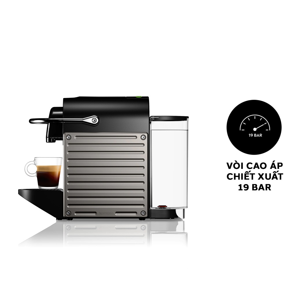 Nespresso Pixie Coffee Capsule Machine - Titan