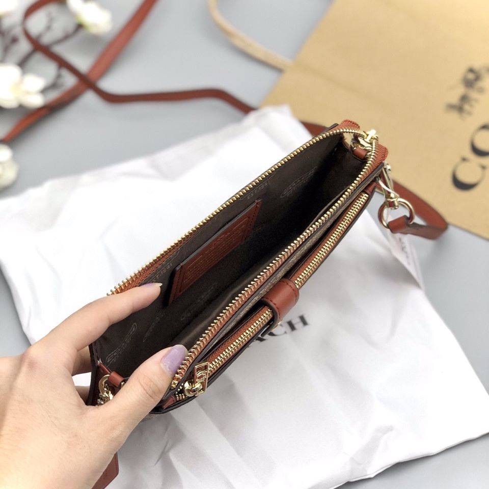 [HCM]CLUTCH COACH MINI KÈM VÍ ?? code: Coach 37458