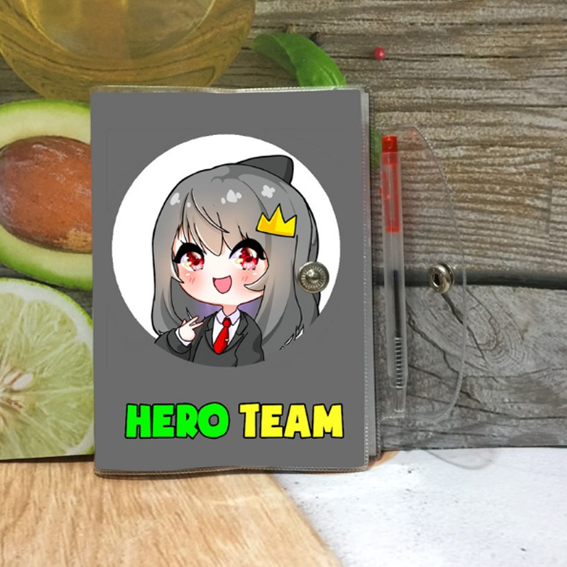 [HCM]Sổ tay Hero Team (Tặng kèm bút viết)