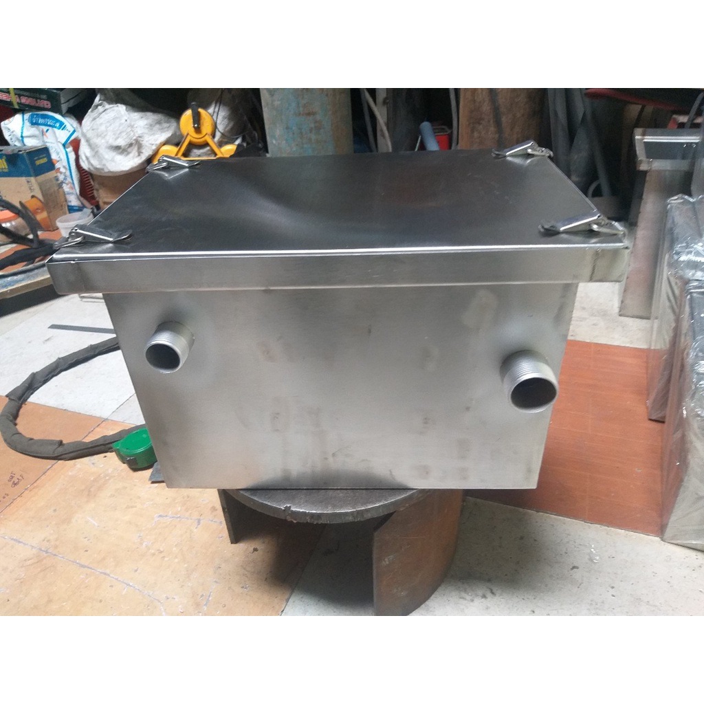 Bể Tách Mỡ Chất Liệu Inox Loại 60 Lít - Bẫy Mỡ