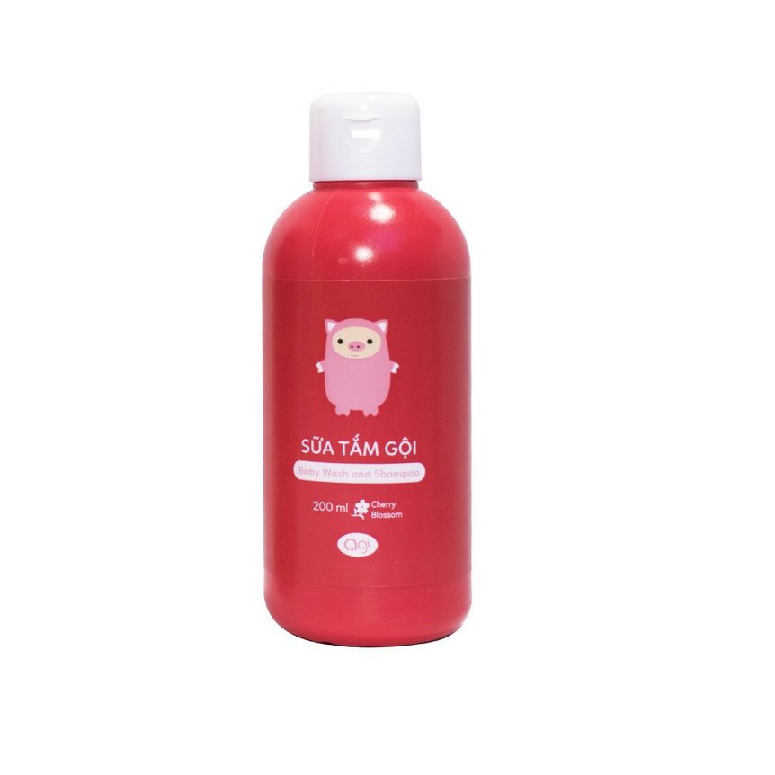 Sữa Tắm Gội A.G.I 200ml ( Hương Hoa Anh Đào - Cherry Blossom ) Tặng 01 nút bịt ổ điện